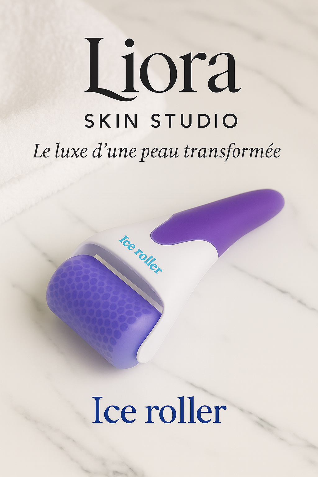 Ice Roller™ – Rouleau Rafraîchissant pour Peau Lumineuse